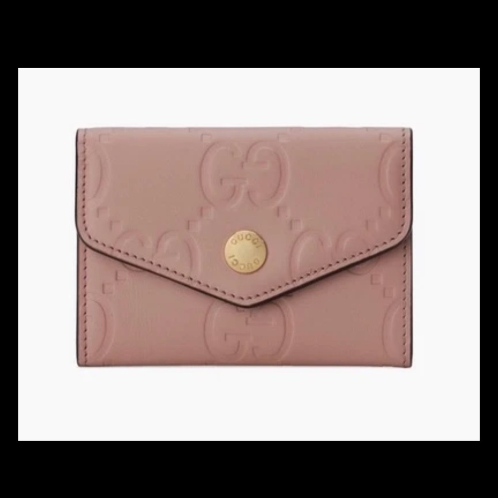 Gucci GG Rose Card Case NIB!  Completely Sold Out Color!